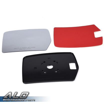 Solid Spare Left Driver Side Power Mirror Glass Fit For 04-10 Ford F150 Mark LT Pickup Truck