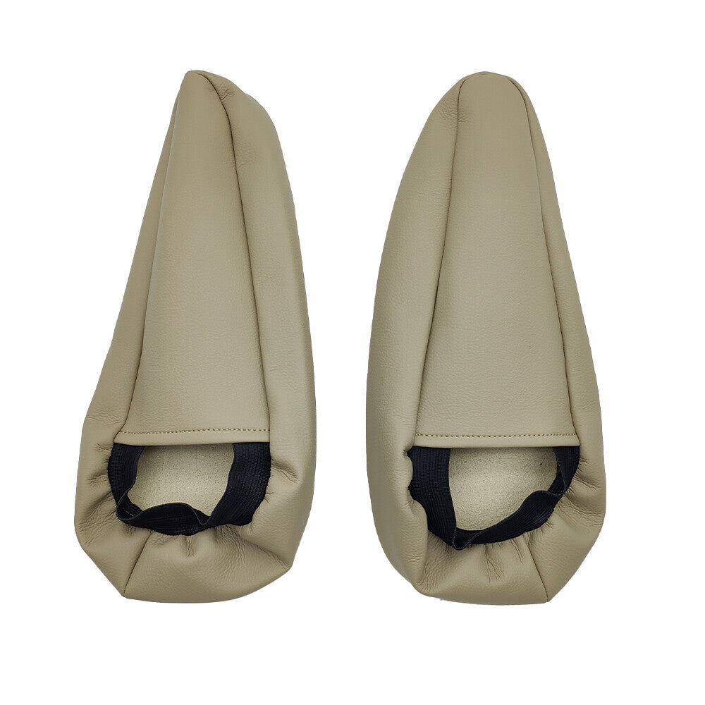Seat Armrest Vinyl Slip Cover Beige For 2003 2004 2005-2009 Lexus GX470