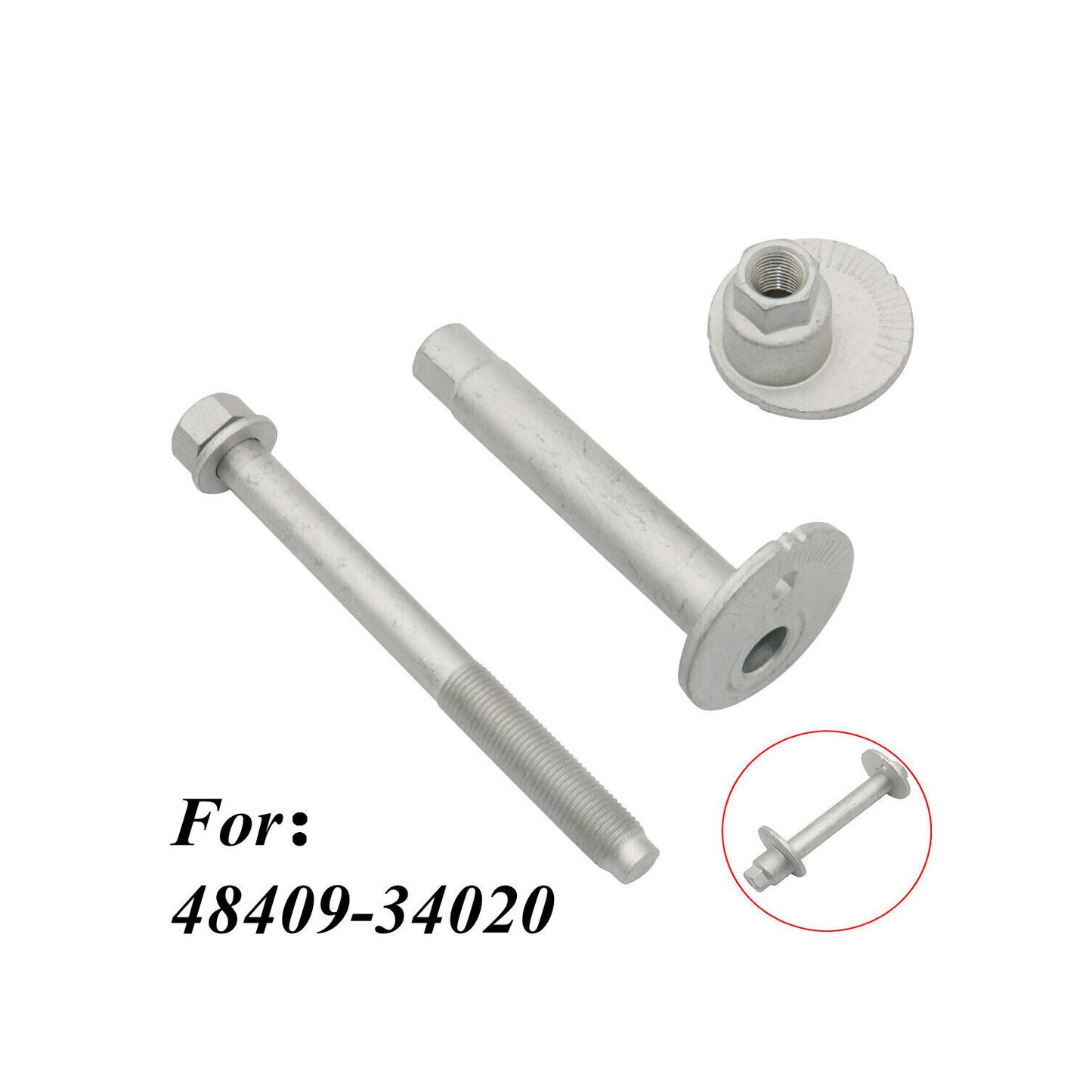 New Adjust Cam Control Arm Plate Lower Arm For Toyota Sequoia Tundra 48409-34020