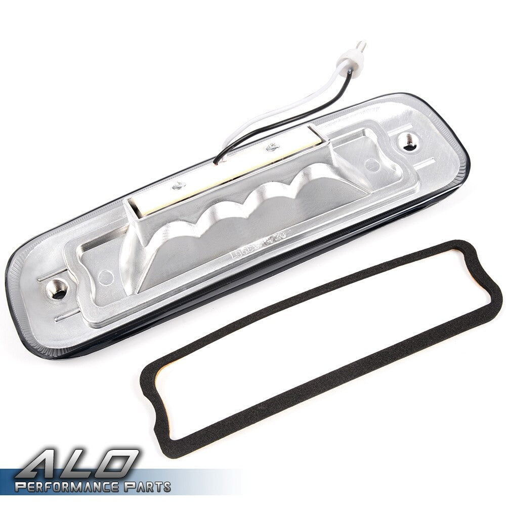 Solid Spare Smoke Lens Fit For 97-01 Jeep Cherokee Rear LED Third 3rd Brake Light Tail Lamp