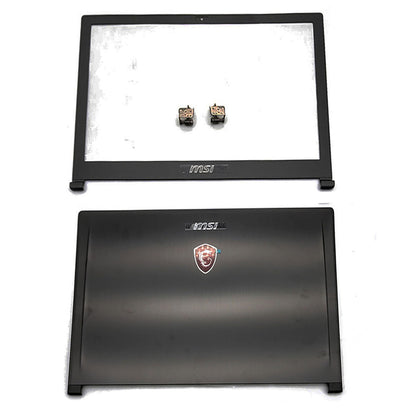 New Black For MSI GS63 GS63VR 7RF MS-16K2 MS-16K5 Top Back Cover+Bezel+Hinges US