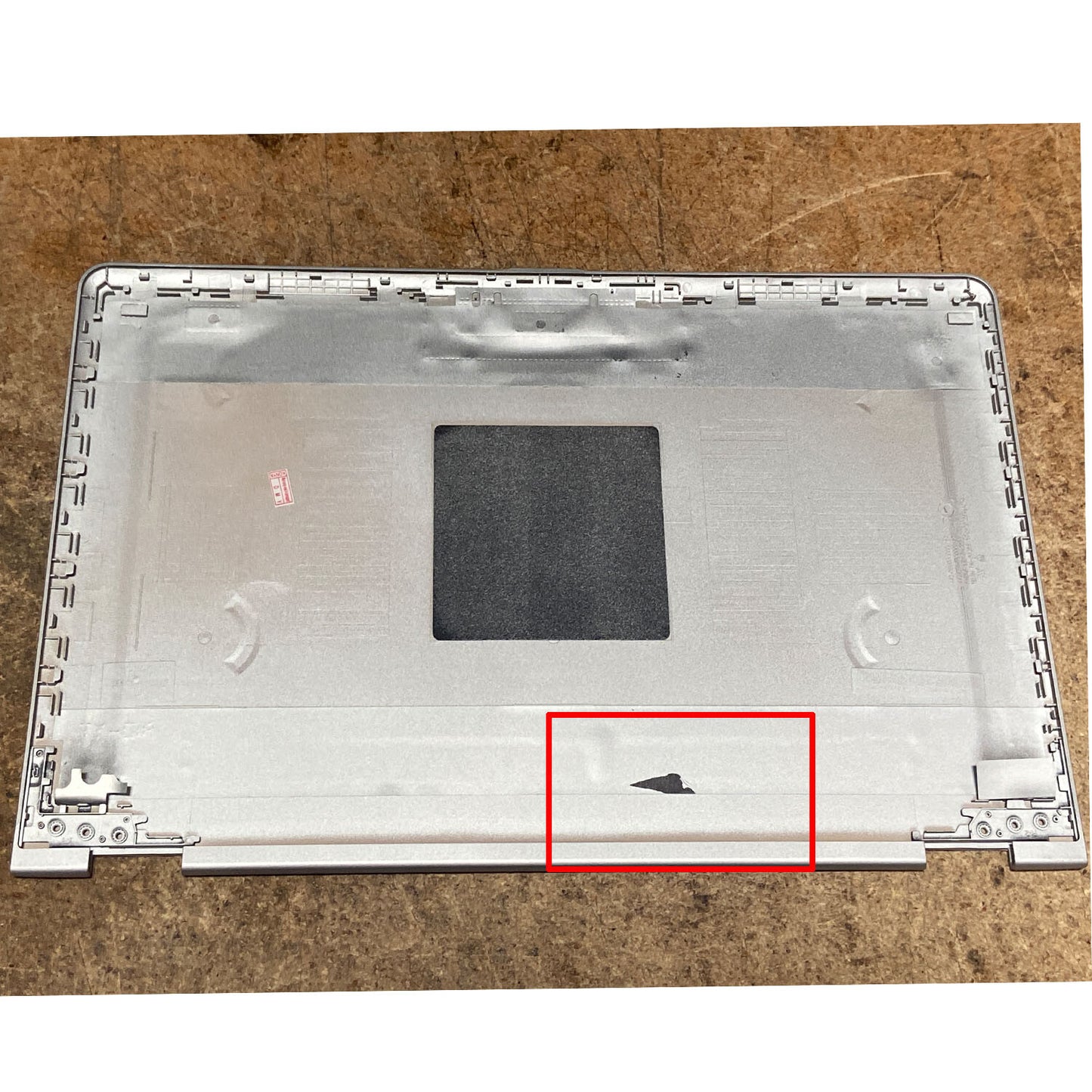 Silver LCD Back CoverFor HP Pavilion 15-BR 15-BR001LA Top Lid 924501-001 US