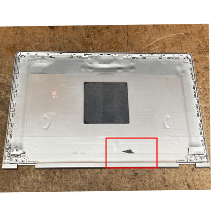 Silver LCD Back CoverFor HP Pavilion 15-BR 15-BR001LA Top Lid 924501-001 US