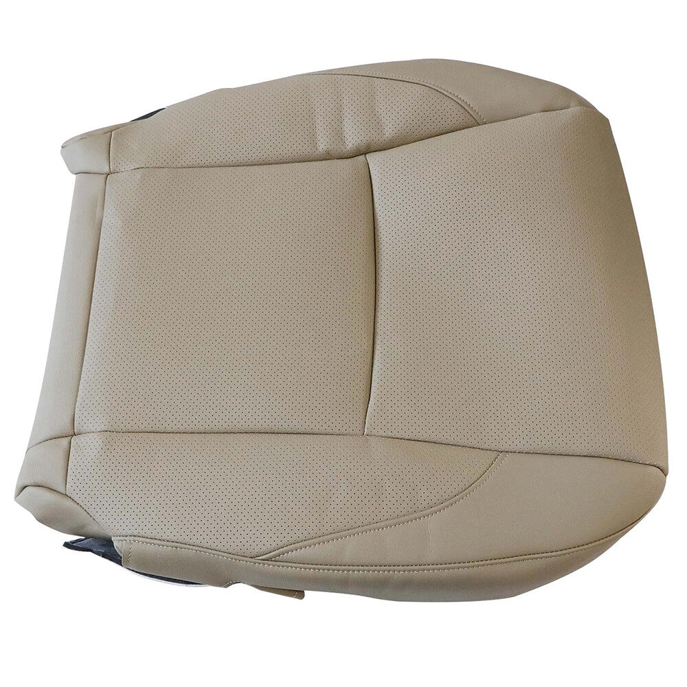Leather Passenger Bottom Perforated Seat Cover Tan For Lexus ES350 2007-2012