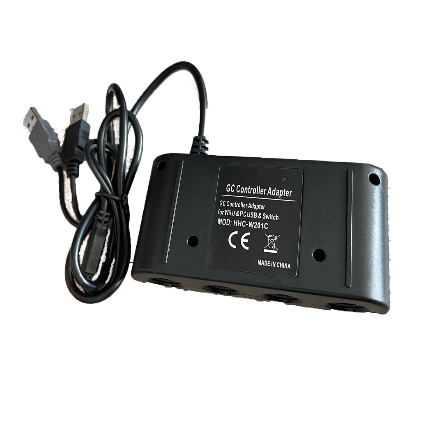 For Nintendo Switch Wii U PC Super Smash Bros 4 Port GameCube Controller Adapter