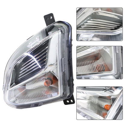 Solid Spare Single Driver Side Fog Light Clear Fit For Chevy Equinox 2018 Clear Bumper Lamp