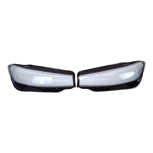 Driver Passenger Headlight Lens Shell Cover For BMW 3 Series G20 G21 2023-2024