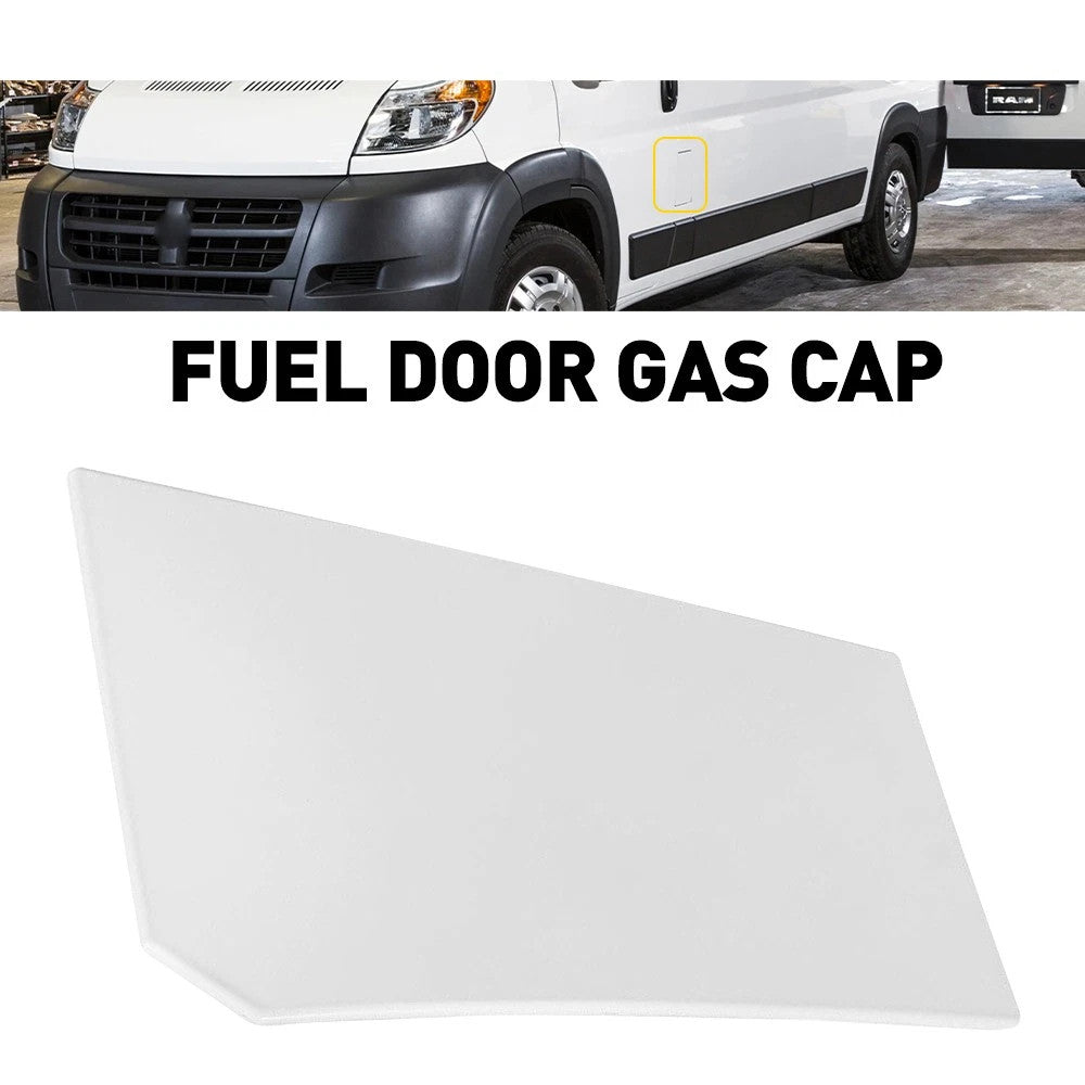 White Fuel Door Gas Cap Hatch For Ram ProMaster 1500 2500 3500 2014-2021