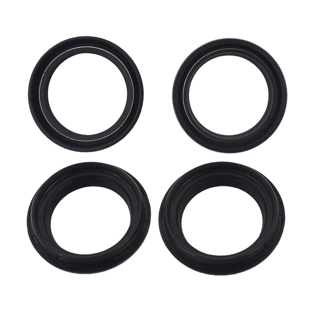 Solid Spare Fork Seal & Dust Seal Kit For Kawasaki KLE650 VN1500A Honda VTX1300 XL600 56-132