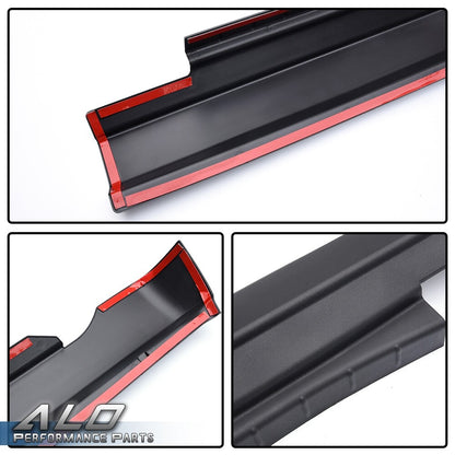 Solid Spare Fit For 2009-2018 Dodge Ram Crew Cab Rocker Panel Sill Plate Cover 14064