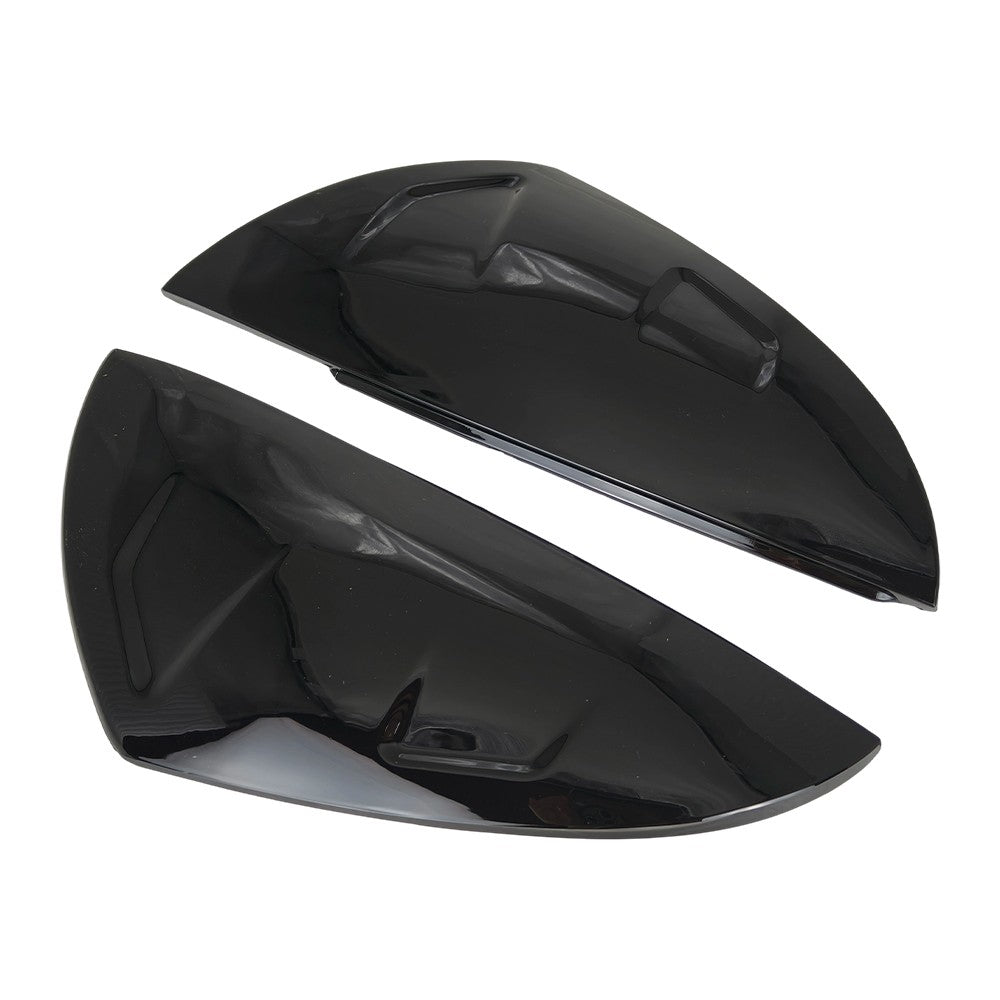 M STYLE GLOSS BLACK REPLACEMENT MIRROR COVER CAPS For 21-24 LEXUS IS ES RC LS UX