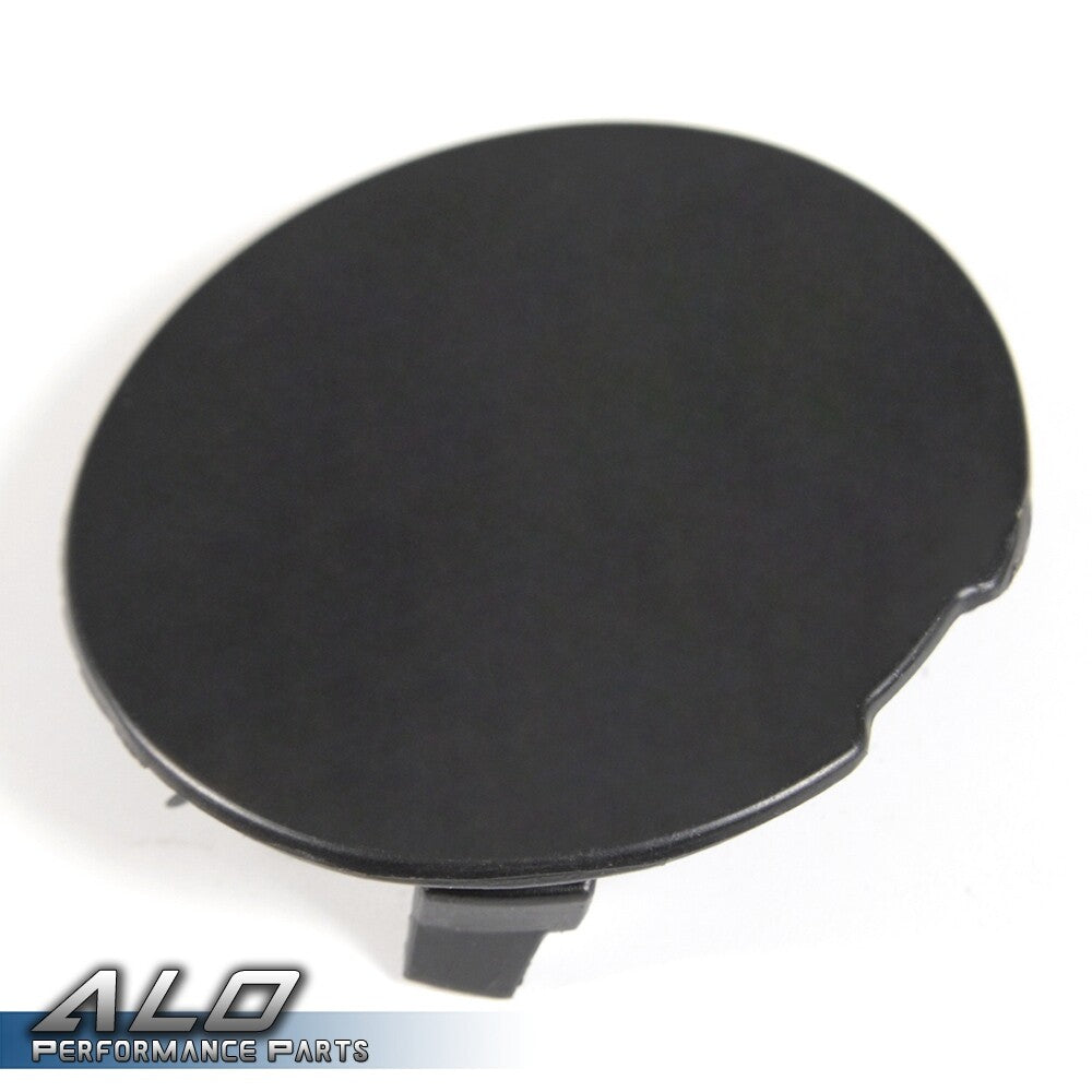 Solid Spare Front Bumper Tow Hook Eye Cover Black Fit for 2011-2015 Ford Explorer