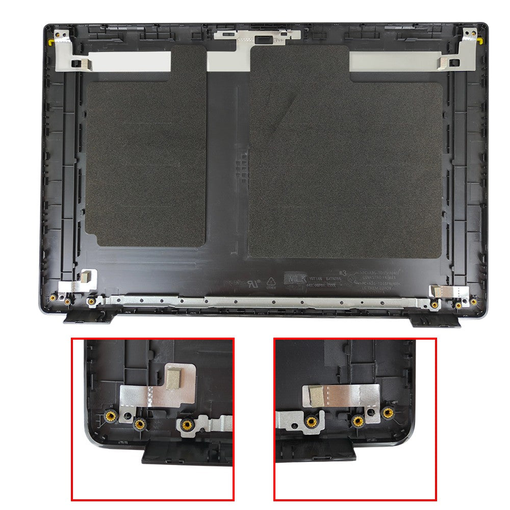 Back Cover Bezel Hinges For Dell Latitude 15 3520 E3520 017XCF 0WXN5F Lid