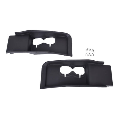 2Pcs Front LH & RH Plastic Tow Hook Bezel For Ford F-350 Super Duty 2022 Lariat