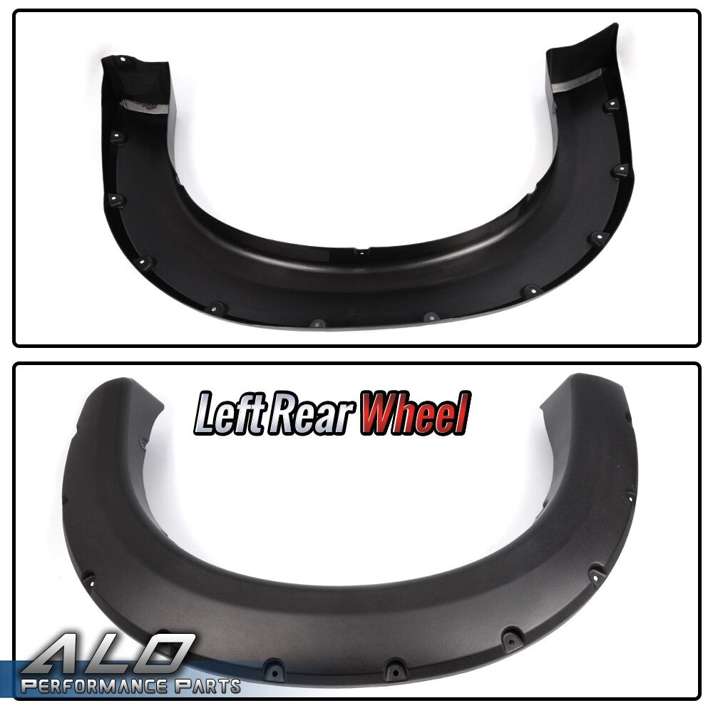 Solid Spare Fit For 99-07 Ford F250 F350 Super Duty Pocket Rivet Bolt-On Fender Flares