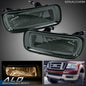 Solid Spare 2pcs Smoke Lens Front Left & Right Fog Lights Lamps Fit For 2004-2006 Ford F-150