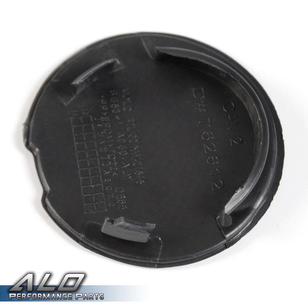 Solid Spare Front Bumper Tow Hook Eye Cover Black Fit for 2011-2015 Ford Explorer