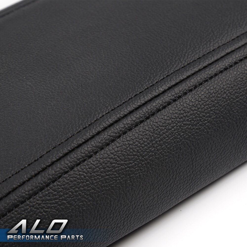Solid Spare Fit For Chevy Trailblazer GMC Envoy 2002-2009 Center Console Armrest Lid Black