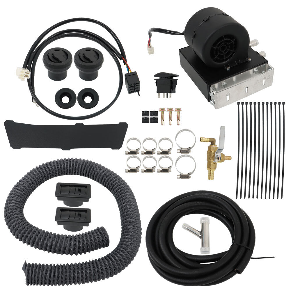 Solid Spare Cab Heater Kit with Defrost 2013-2019 For Polaris Ranger 900 XP