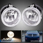 Solid Spare CH259214 Fit For Dodge Challenger Charger Nitro Avenger Caliber Clear Fog Lights