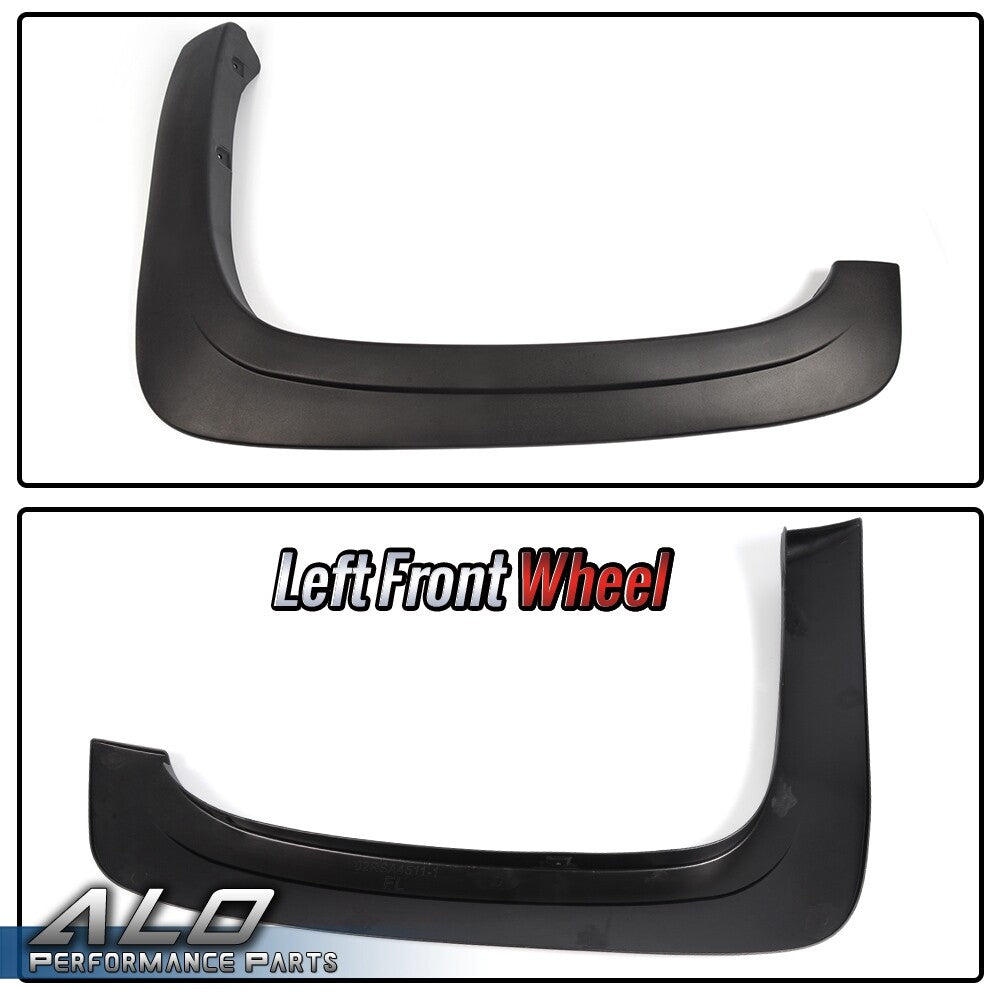 Solid Spare Fender Flares Fit For 2007-13 Chevy Silverado 1500 Crew Cab 5.8' Bed Wheel Cover