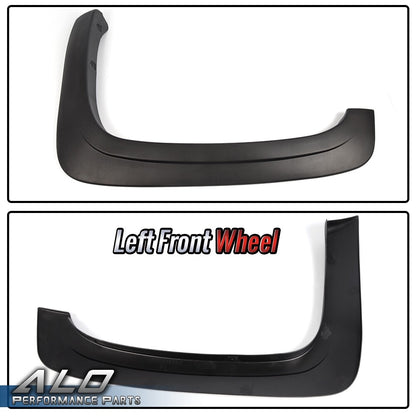 Solid Spare Fender Flares Fit For 2007-13 Chevy Silverado 1500 Crew Cab 5.8' Bed Wheel Cover