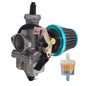 Solid Spare Carburetor Carb & Air Filter For Honda XR200 XR200R 1980-2002 XL200R 1983-1984