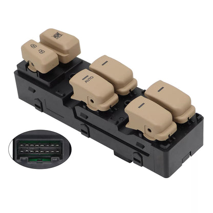 New Beige Master Power Window Switch For 2011-2015 Hyundai Sonata 93570-3S000