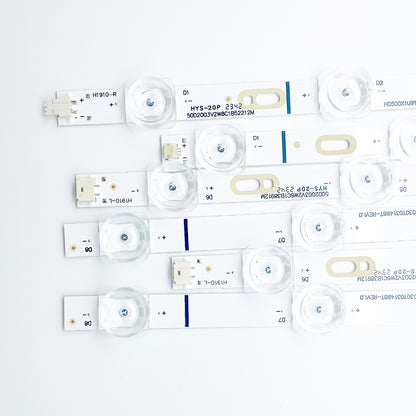 LED strips For Hisense CRH-BX500X1U913030T031498T SVH500AD8 HD500X1U91-L3 50A52E