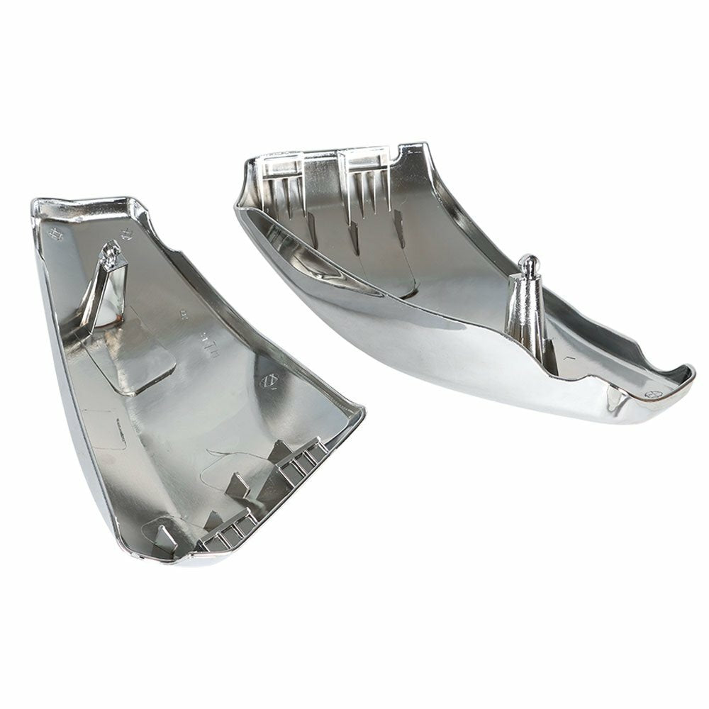 Solid Spare 2 Pcs For Honda VTX 1300 2003-2009 2004 2005 2006 2007 Chrome Side Battery Cover