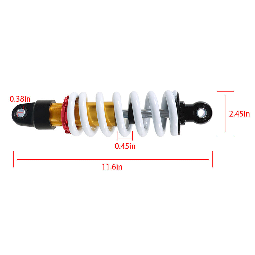 Solid Spare 10.5" 270mm Rear Mono Shock For 110cc 125cc Chinese Pit Bike