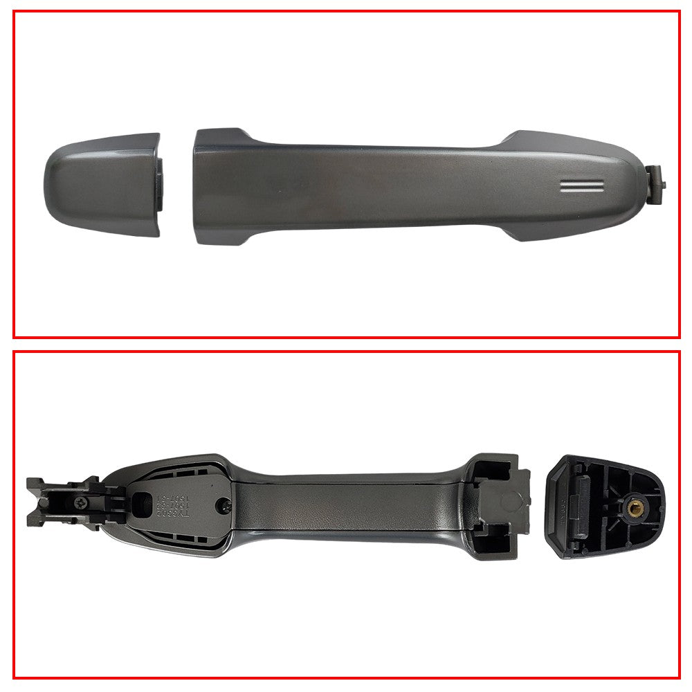 For 12-17 Toyota Camry Code  Magnetic Gray Metallic Handle Rear Left or Right