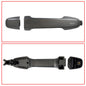 For 12-17 Toyota Camry Code  Magnetic Gray Metallic Handle Rear Left or Right
