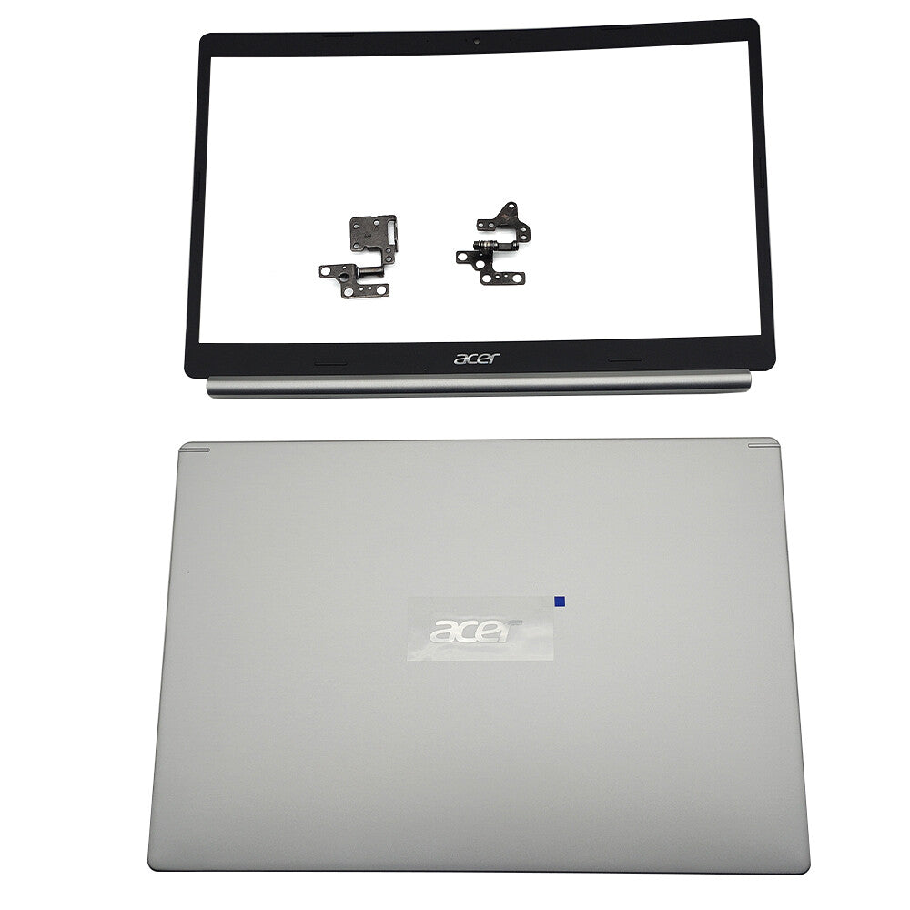Silver Back Cover+Bezel Hinges For Acer Aspire A515-54G A515-55 A515-54 Top Case