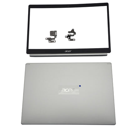 Silver Back Cover+Bezel Hinges For Acer Aspire A515-54G A515-55 A515-54 Top Case