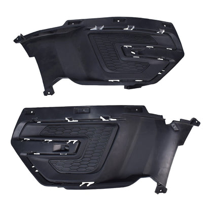 2Pcs Front Left & Right Fog Light Cover Set For Ford Explorer 2017 Sport Sport