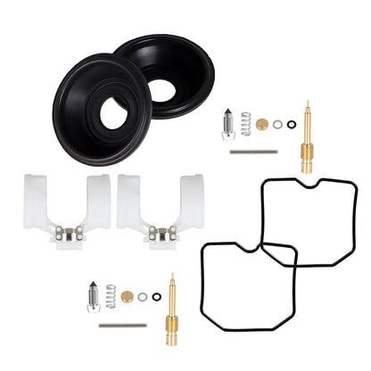 Solid Spare 2X Carburetor Repair Kit Diaphragm For KAWASAKI EX250 Ninja 250R 2001-2012