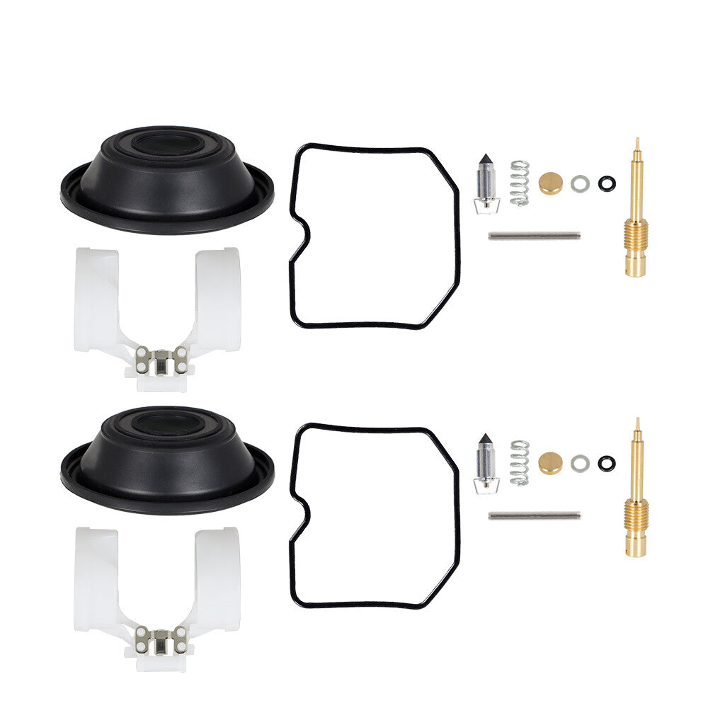 Solid Spare 2X Carburetor Repair Kit Diaphragm For KAWASAKI EX250 Ninja 250R 2001-2012
