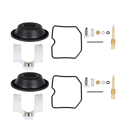 Solid Spare 2X Carburetor Repair Kit Diaphragm For KAWASAKI EX250 Ninja 250R 2001-2012