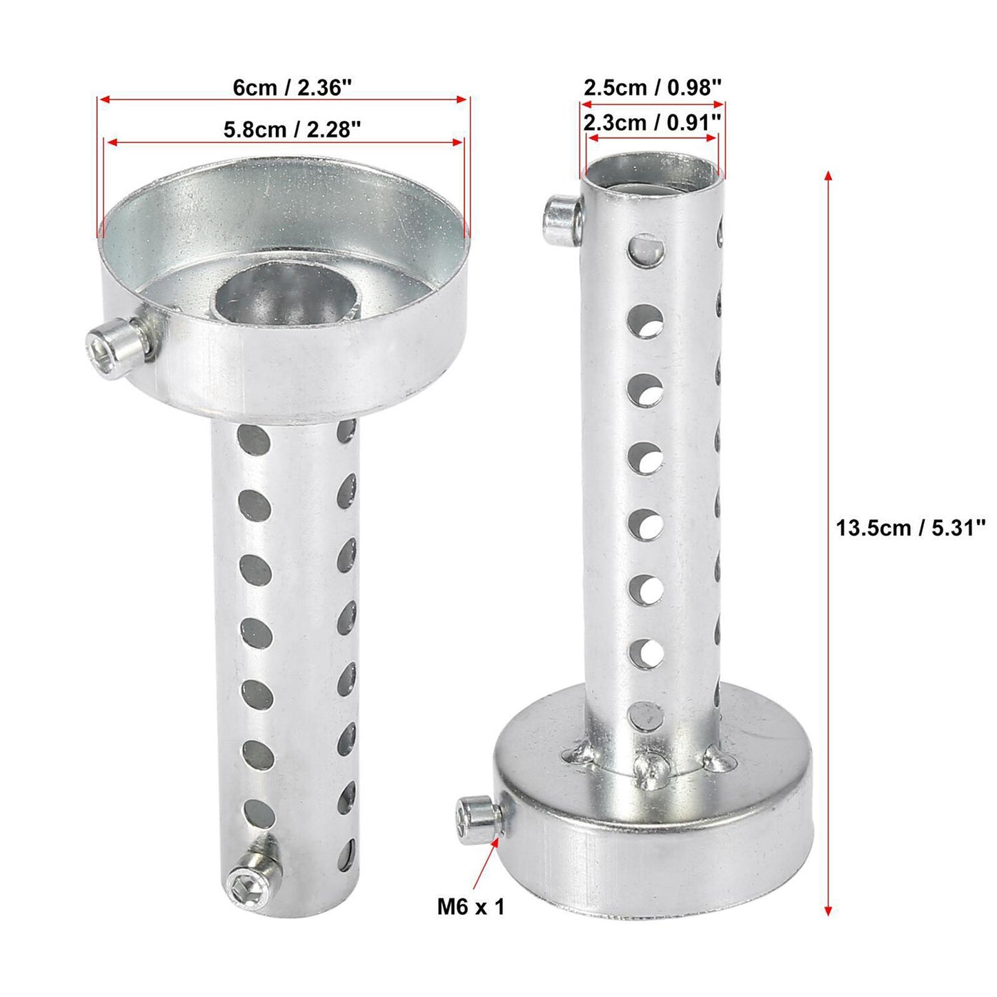 Exhaust Pipe Silencer Muffler Insert Baffle Silencer Motor Motorcycle Universal