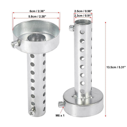 Exhaust Pipe Silencer Muffler Insert Baffle Silencer Motor Motorcycle Universal