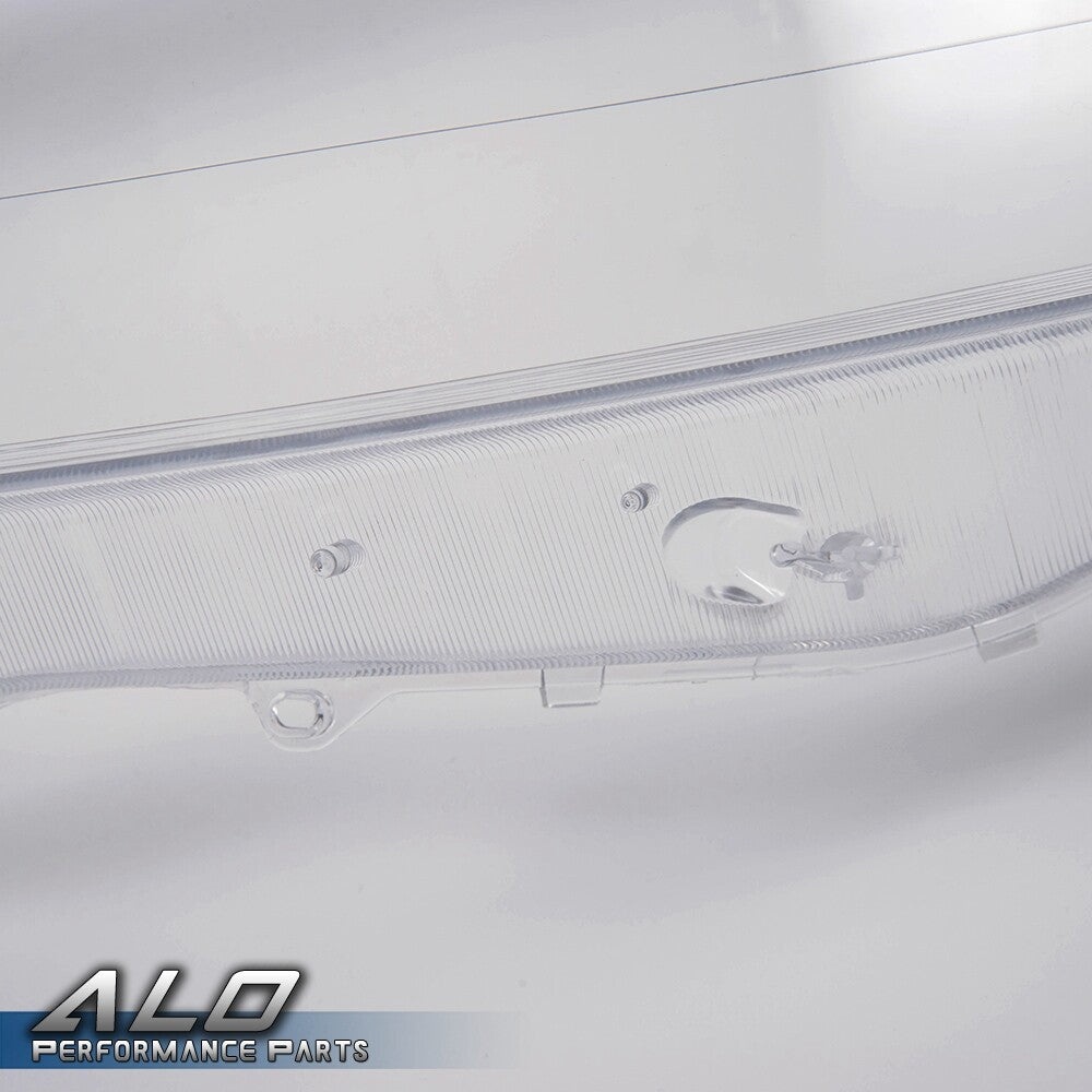 Solid Spare Fit For Mercedes S W221 Headlight Replacement Lens Plastic Cover Left+Right