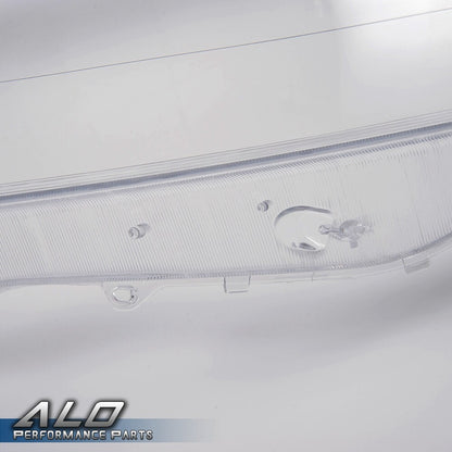 Solid Spare Fit For Mercedes S W221 Headlight Replacement Lens Plastic Cover Left+Right