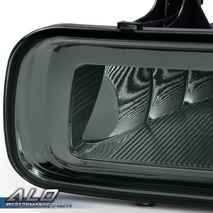 Solid Spare 2pcs Smoke Lens Front Left & Right Fog Lights Lamps Fit For 2004-2006 Ford F-150