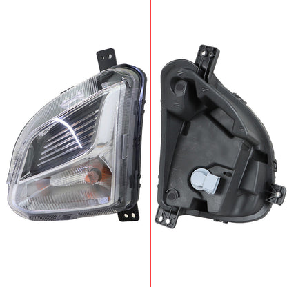 Solid Spare Single Driver Side Fog Light Clear Fit For Chevy Equinox 2018 Clear Bumper Lamp