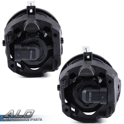 Solid Spare Fit For 06-09 Charger/08-10 Challenger Clear Bumper Fog Light Lamps+Bulbs Pair
