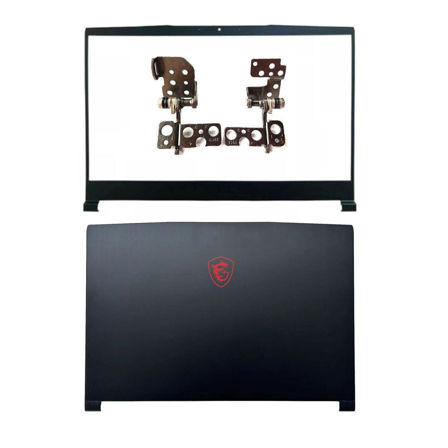 For MSI GF65 Thin 9SD 9SE MS-16W1 MS-16W2 Back Cover & Front Bezel Hinges 15.6"
