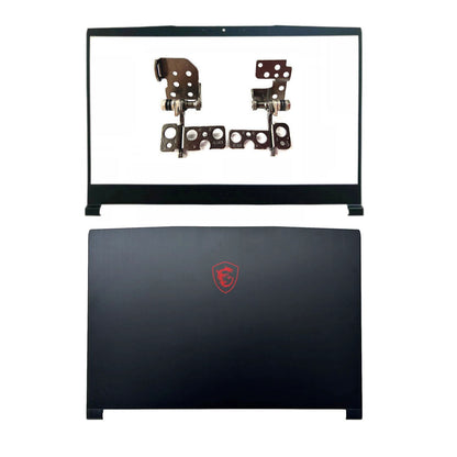 For MSI GF65 Thin 9SD 9SE MS-16W1 MS-16W2 Back Cover & Front Bezel Hinges 15.6"