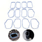 12x Intake Manifold Plenum Lower Upper Gaskets For 2011-2019 Jeep Grand Cherokee