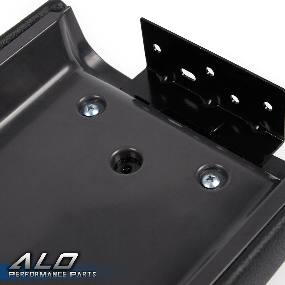 Solid Spare Fit For Chevy Trailblazer GMC Envoy 2002-2009 Center Console Armrest Lid Black